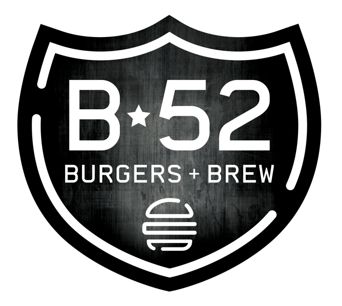 B-52 Burgers + Brew logo